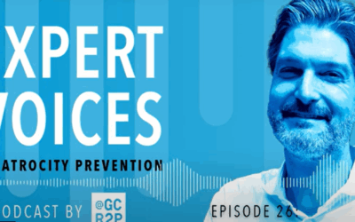 GCR2P Podcast on Atrocity Prevention Podcast: JRR as an Expert Voice