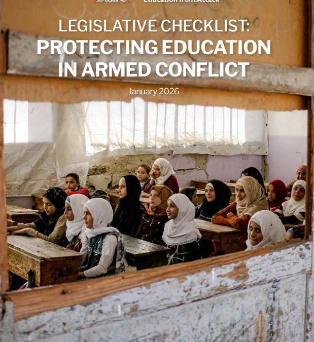 Launch of GCPEA’s Legislative Check List to Protect Education in Armed Conflicts